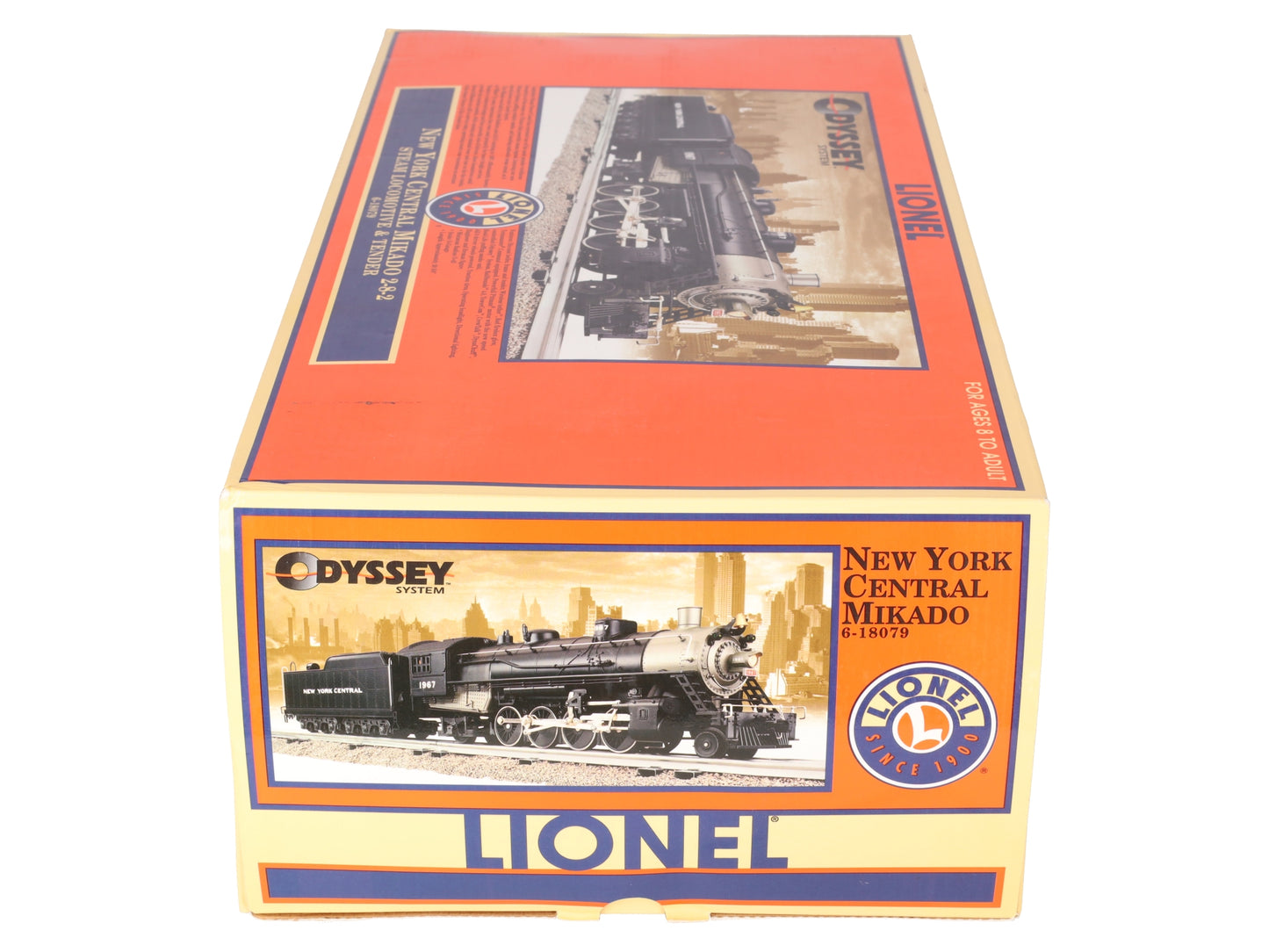 Lionel 6-18079 New York Central Mikado 2-8-2 Steam Locomotive & Tender #1967 EX/Box