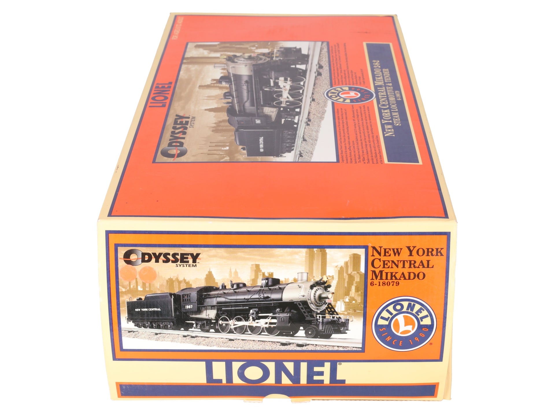 Lionel 6-18079 New York Central Mikado 2-8-2 Steam Locomotive & Tender #1967 EX/Box