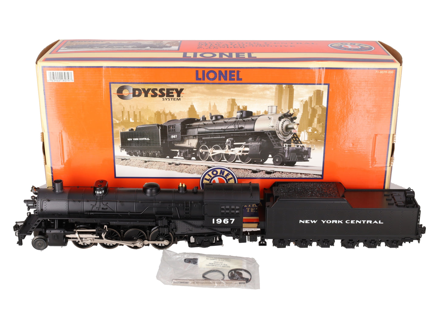 Lionel 6-18079 New York Central Mikado 2-8-2 Steam Locomotive & Tender #1967 EX/Box