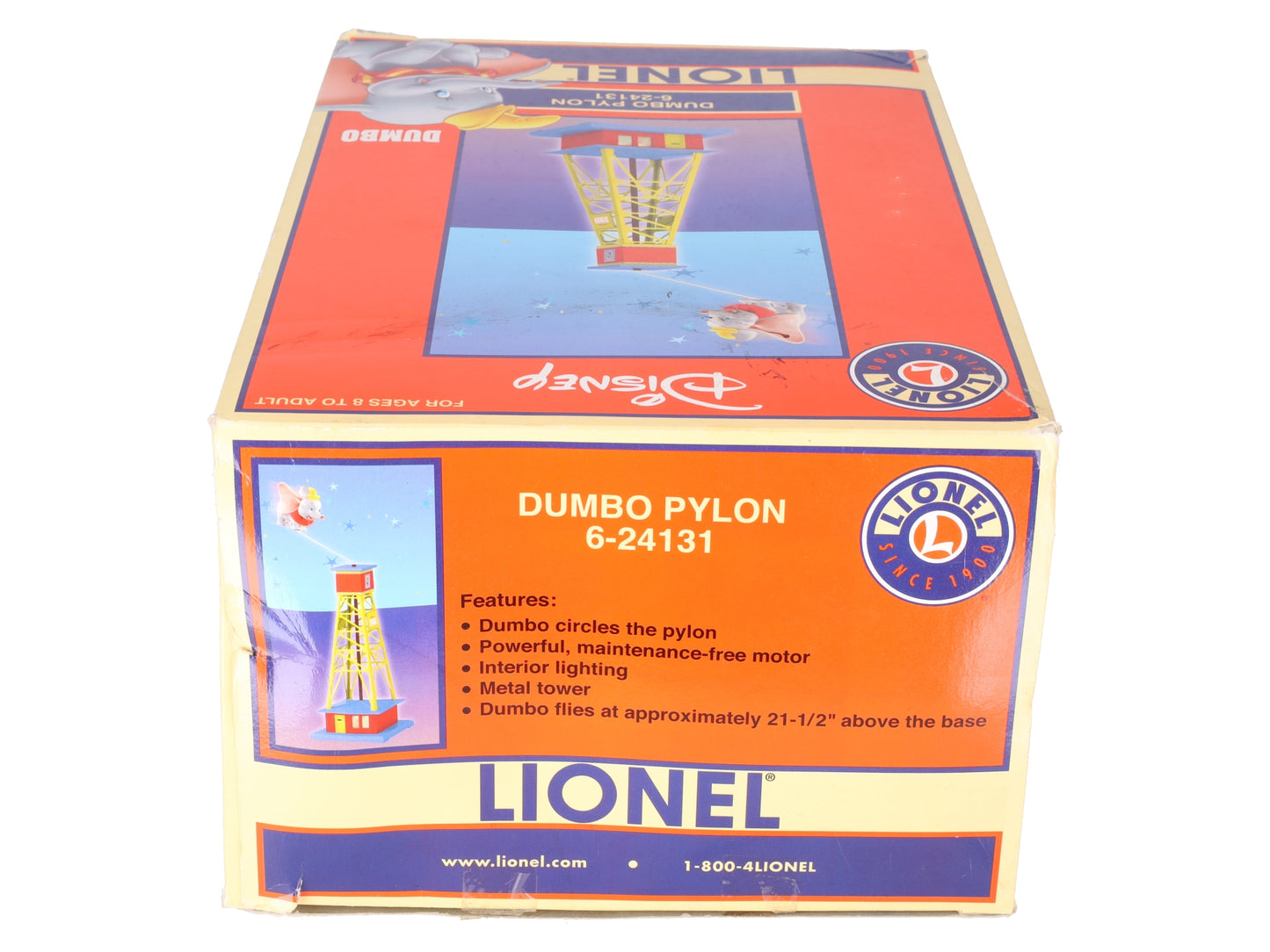 Lionel 6-24131 O Disney Operating Dumbo Pylon LN/Box