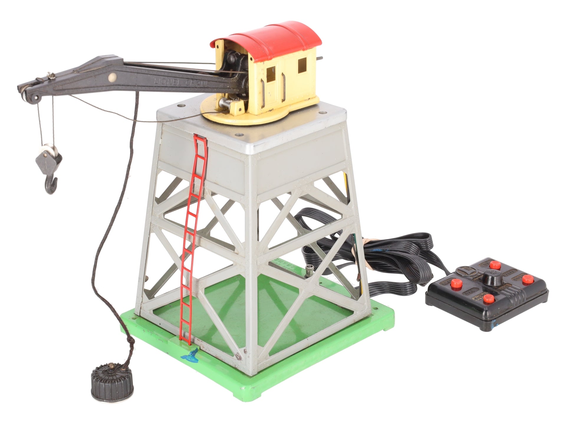 Lionel 165 Vintage O Operating Gantry Crane with Electromagnet VG/Box