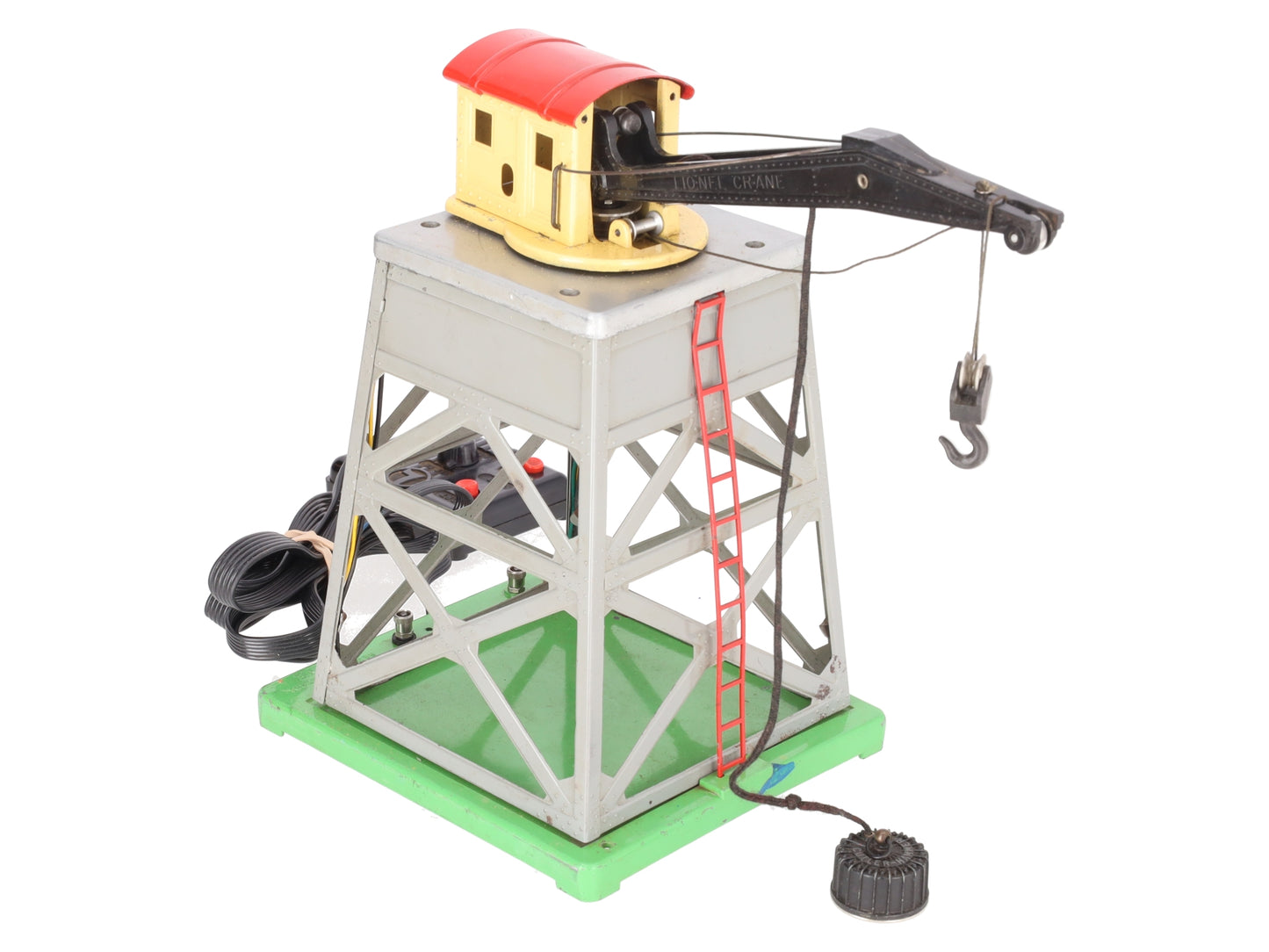 Lionel 165 Vintage O Operating Gantry Crane with Electromagnet VG/Box