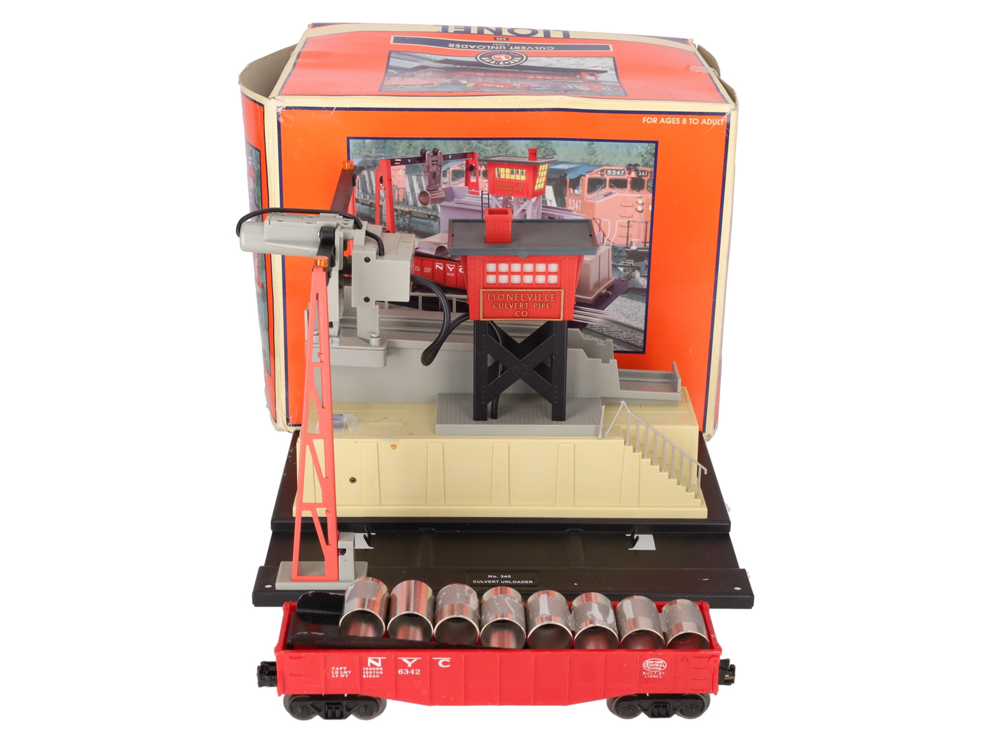 Lionel 6-12983 O Gauge Culvert Unloader - Conventional Version VG/Box
