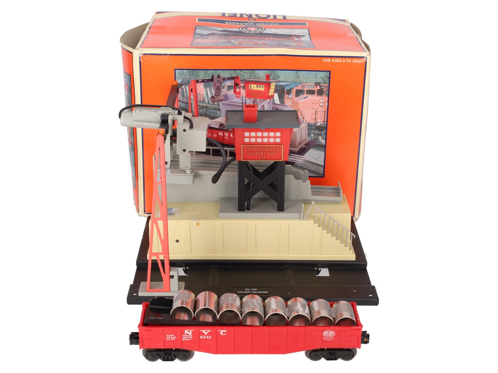 Lionel 6-12983 O Gauge Culvert Unloader - Conventional Version VG/Box