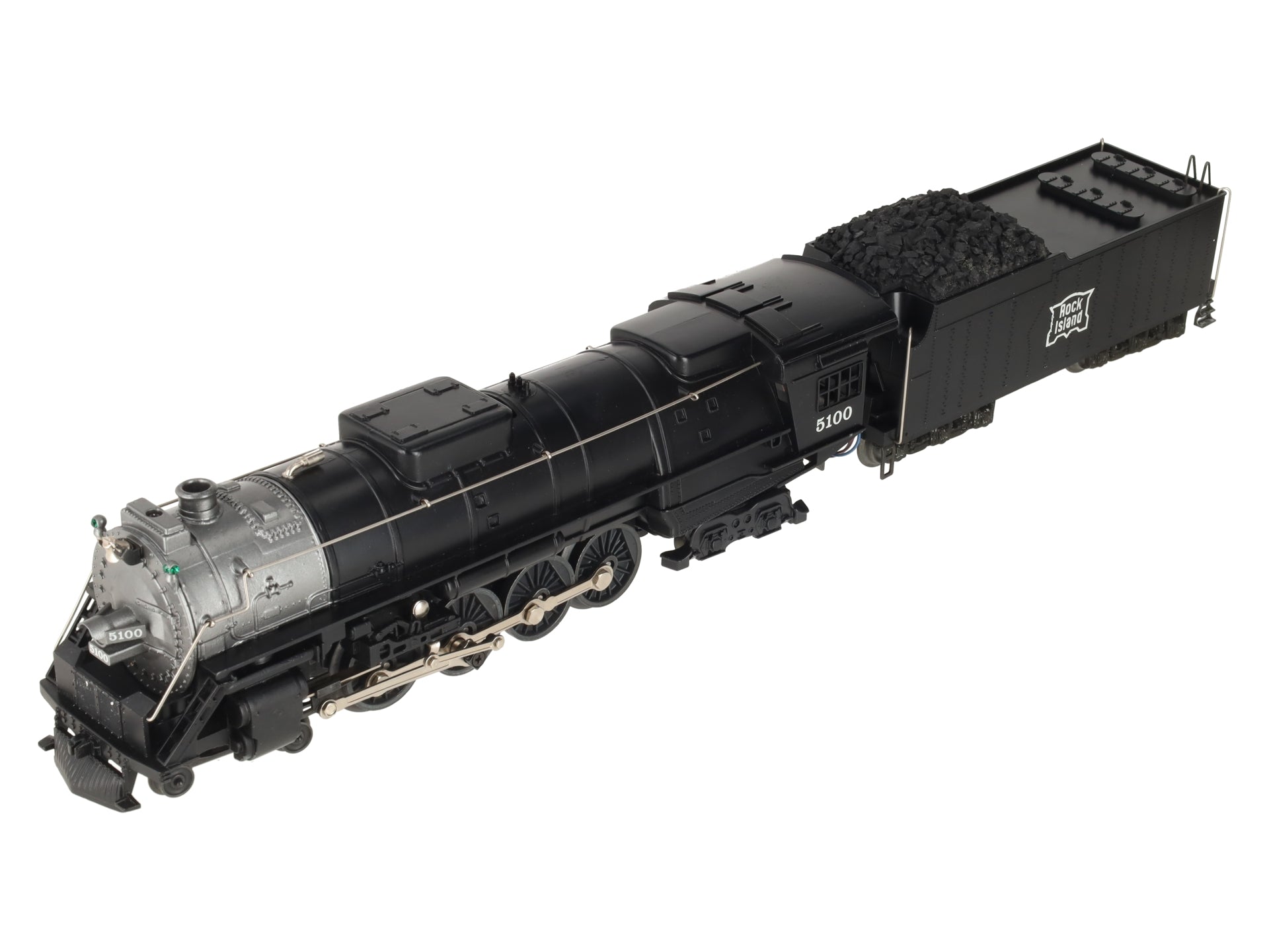 Lionel 6-18001 O Gauge Rock Island 4-8-4 Steam Locomotive & Tender #5100 VG/Box