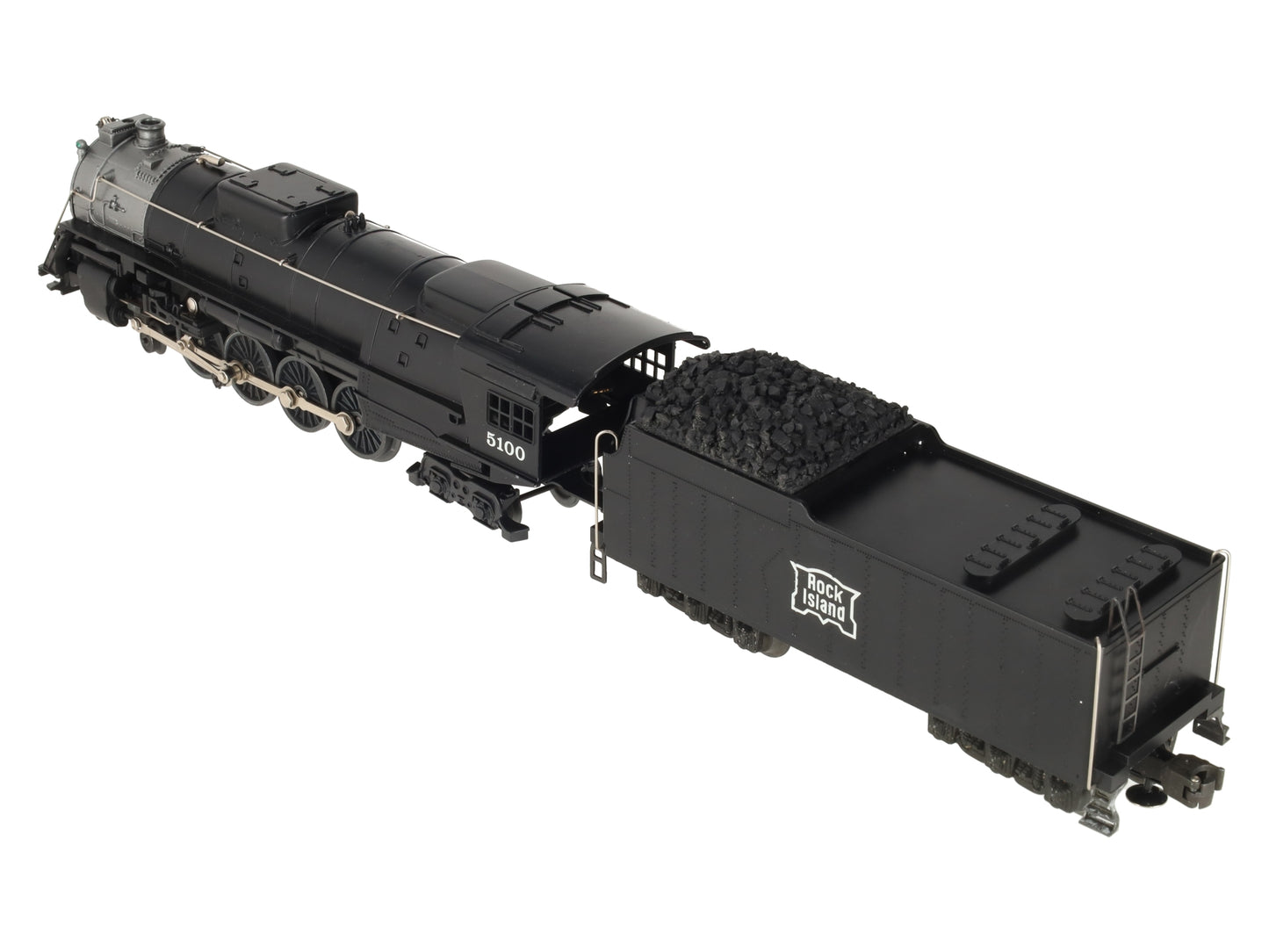 Lionel 6-18001 O Gauge Rock Island 4-8-4 Steam Locomotive & Tender #5100 VG/Box