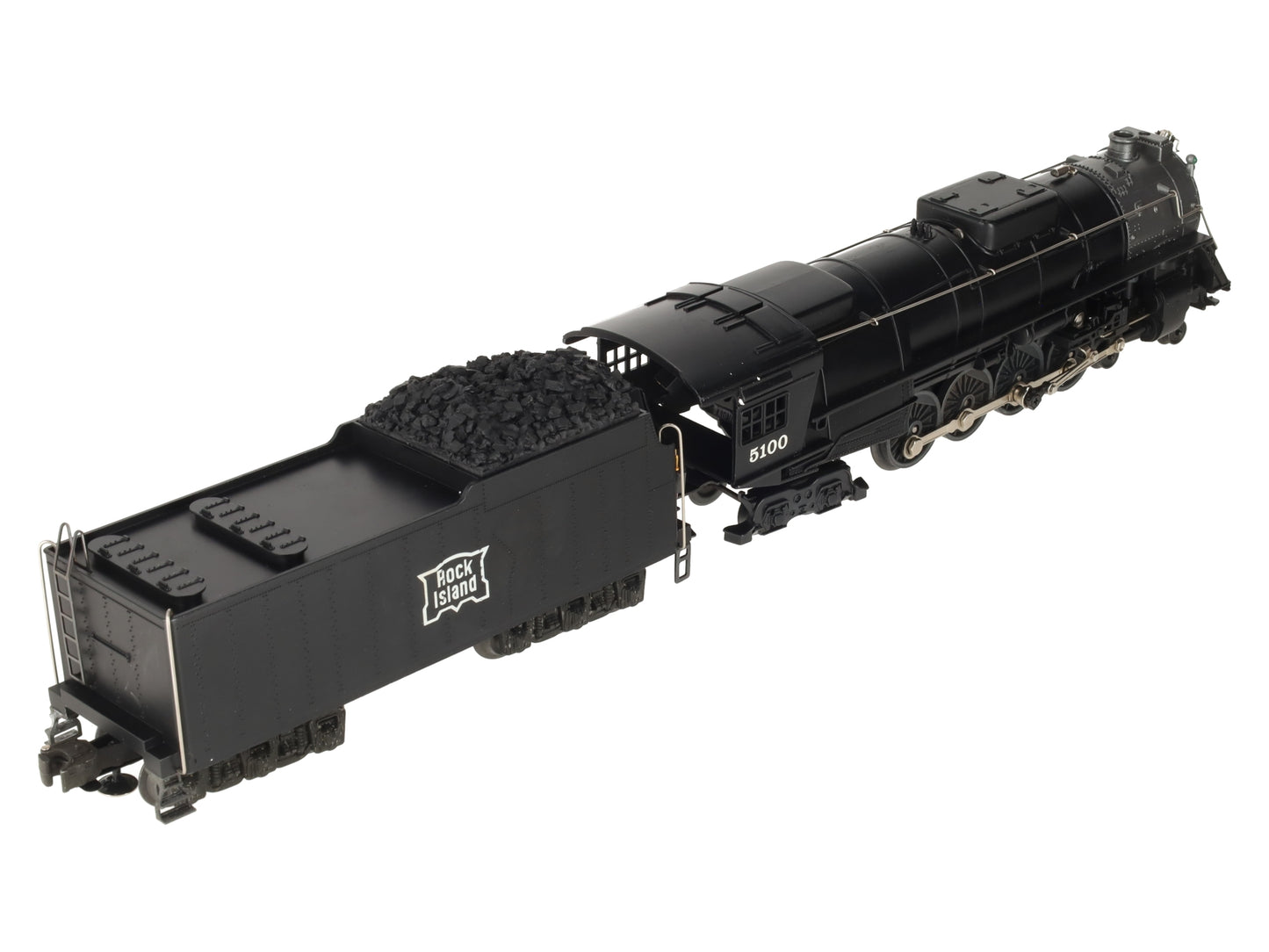 Lionel 6-18001 O Gauge Rock Island 4-8-4 Steam Locomotive & Tender #5100 VG/Box