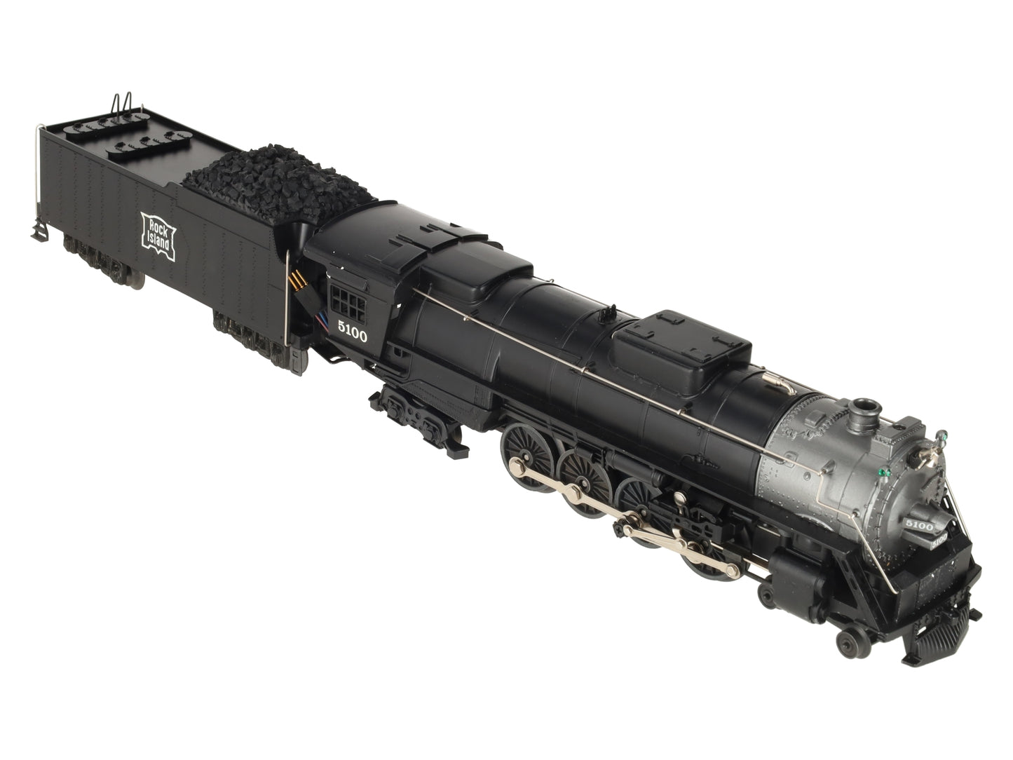 Lionel 6-18001 O Gauge Rock Island 4-8-4 Steam Locomotive & Tender #5100 VG/Box