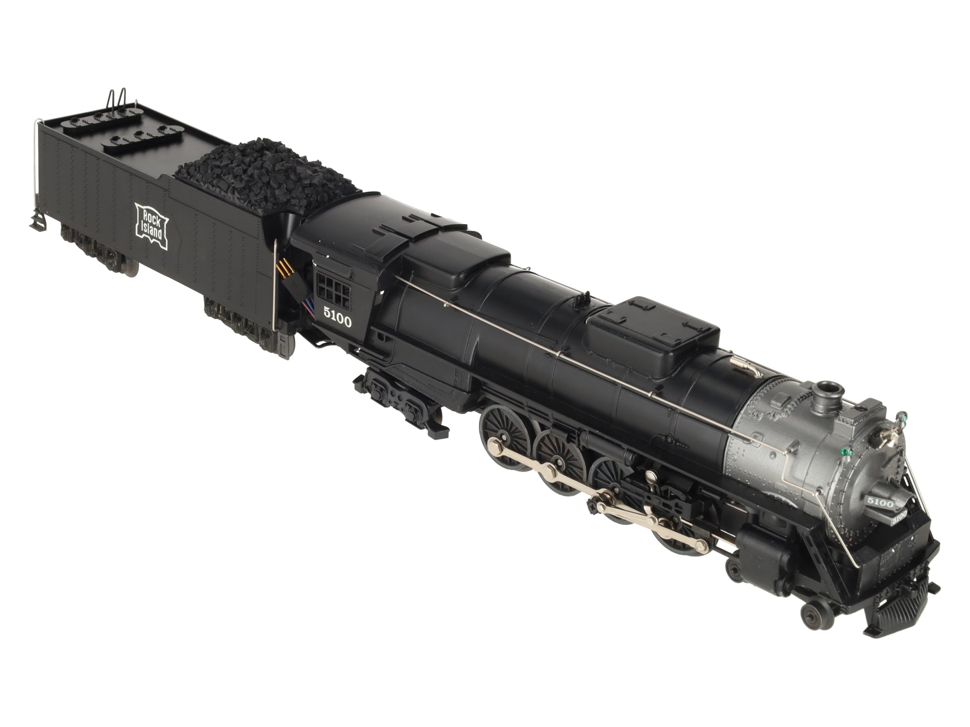 Lionel 6-18001 O Gauge Rock Island 4-8-4 Steam Locomotive & Tender #5100 VG/Box