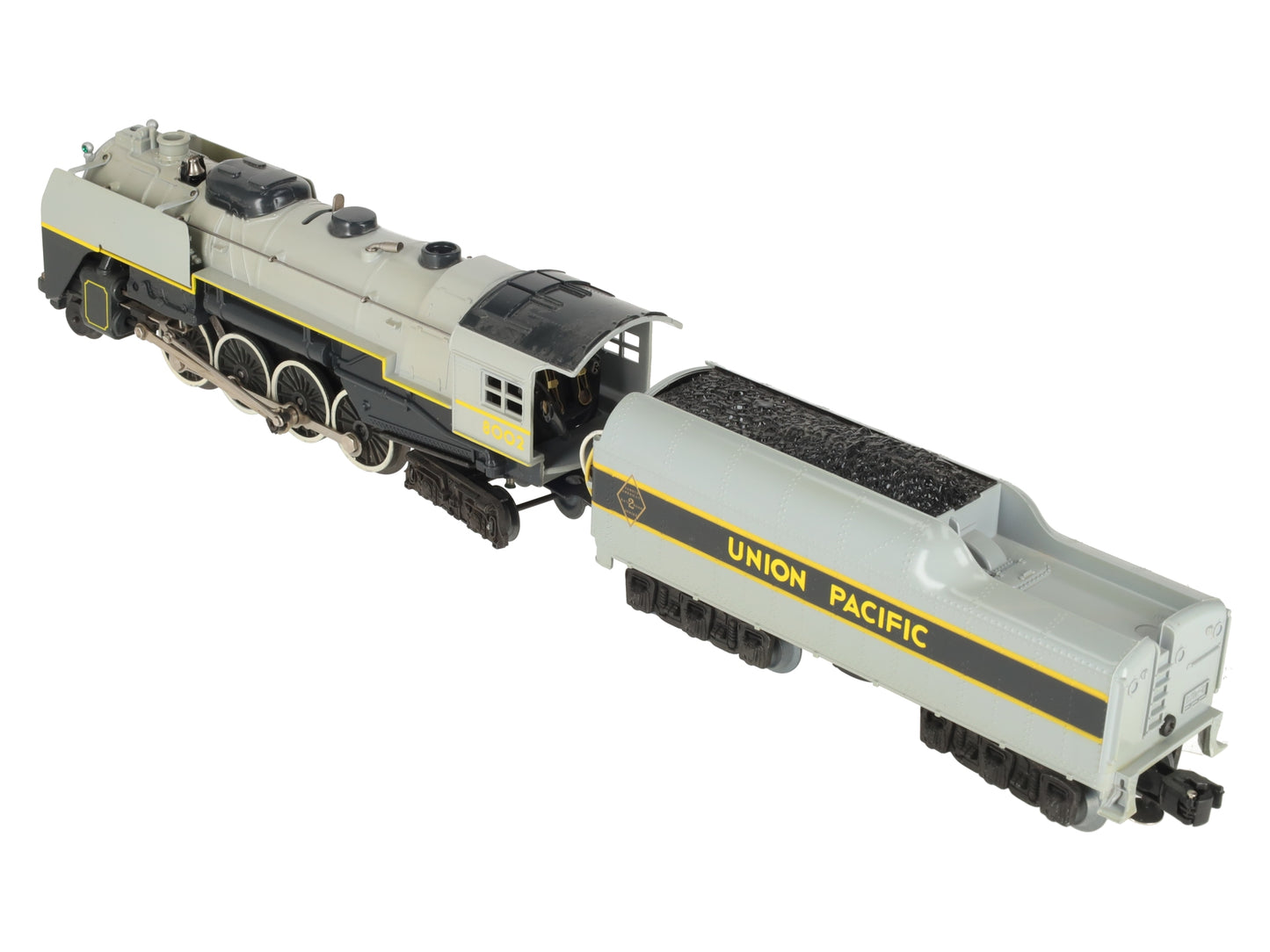 Lionel 6-8002 O Union Pacific Berkshire 2-8-4 Steam Locomotive & Tender #8002 EX/Box