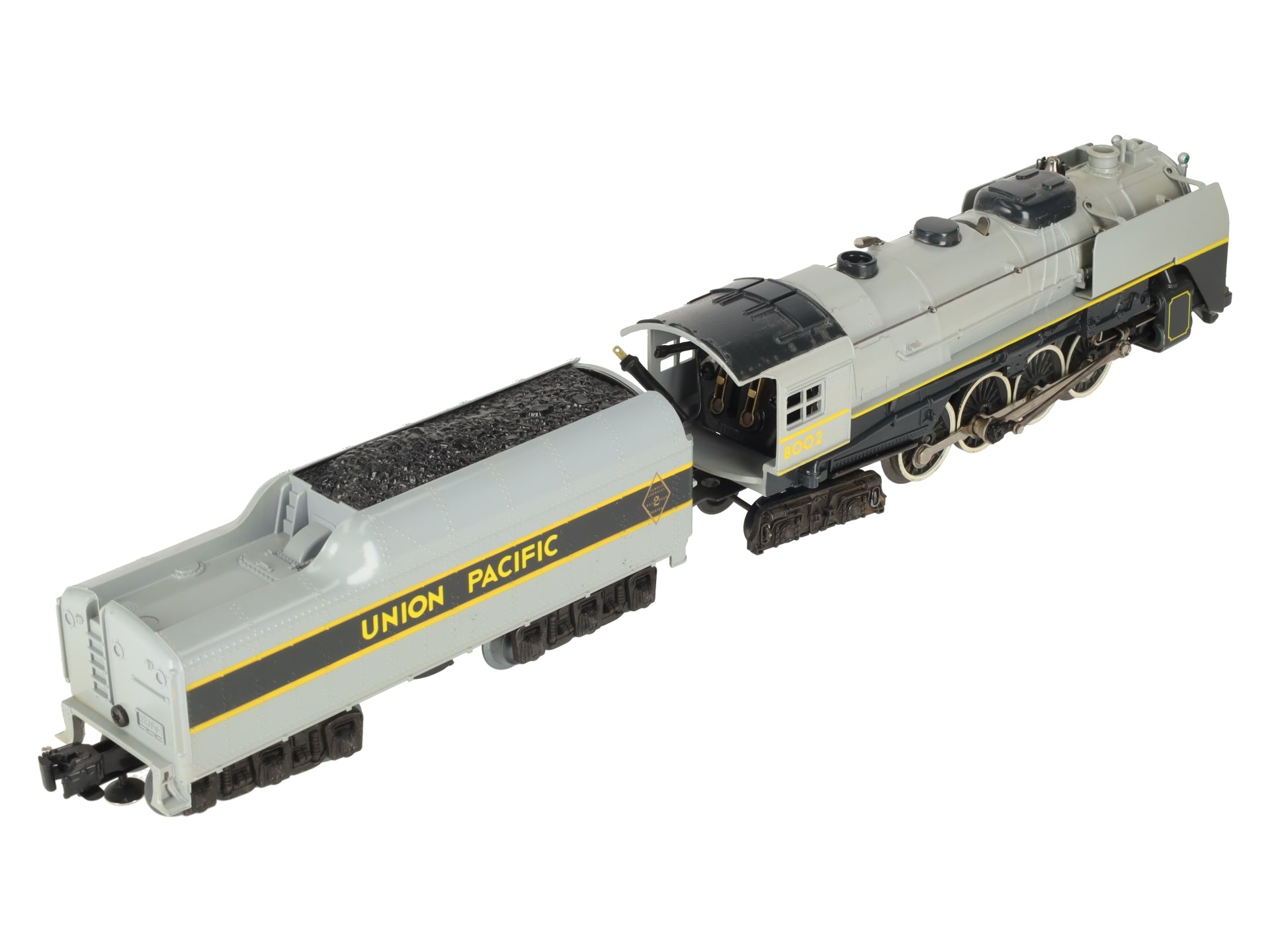 Lionel 6-8002 O Union Pacific Berkshire 2-8-4 Steam Locomotive & Tender #8002 EX/Box
