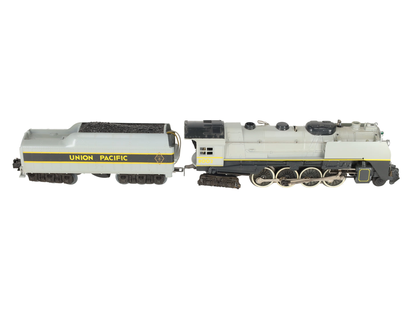Lionel 6-8002 O Union Pacific Berkshire 2-8-4 Steam Locomotive & Tender #8002 EX/Box