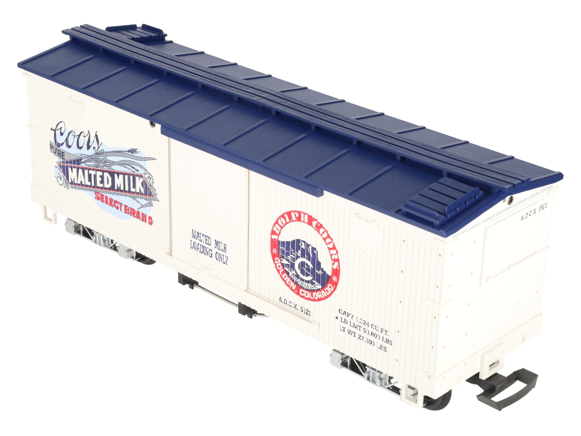 LGB 46670 G Scale Coors Malted Milk Boxcar LN/Box