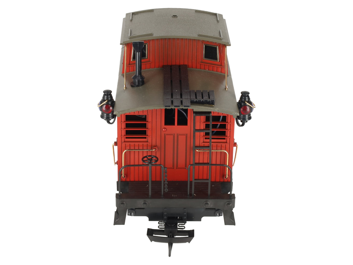 LGB 40650 G Scale Rio Grande Caboose w/Metal Wheels-Custom Lighting EX/Box