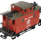 LGB 40650 G Scale Rio Grande Caboose w/Metal Wheels-Custom Lighting EX/Box