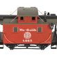 LGB 40650 G Scale Rio Grande Caboose w/Metal Wheels-Custom Lighting EX/Box