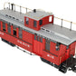LGB 4075 G Denver & Rio Grande Western Deluxe Drovers Caboose w/Metal Wheels LN/Box