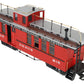 LGB 4075 G Denver & Rio Grande Western Deluxe Drovers Caboose w/Metal Wheels LN/Box
