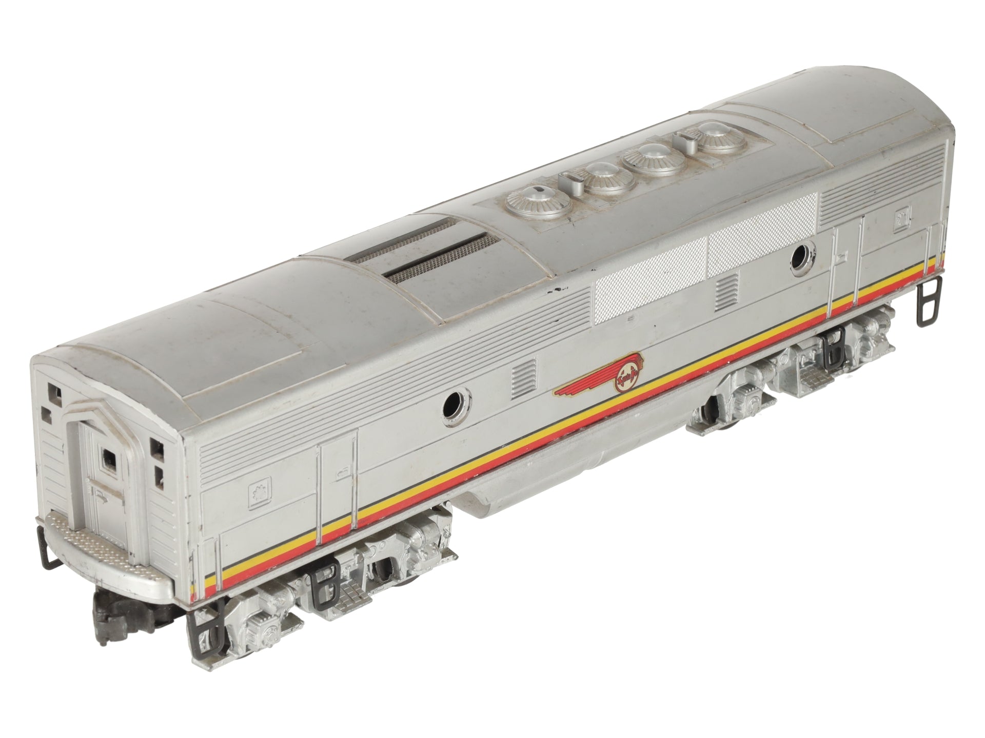 Lionel 2343C Vintage O Santa Fe F-3 Screen Top Non-Pwd. B-Unit Diesel Locomotive VG