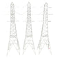 MTH 30-1056 O Hi-Tension Tower Set (Set of 3) VG/Box