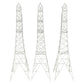 MTH 30-1056 O Hi-Tension Tower Set (Set of 3) VG/Box