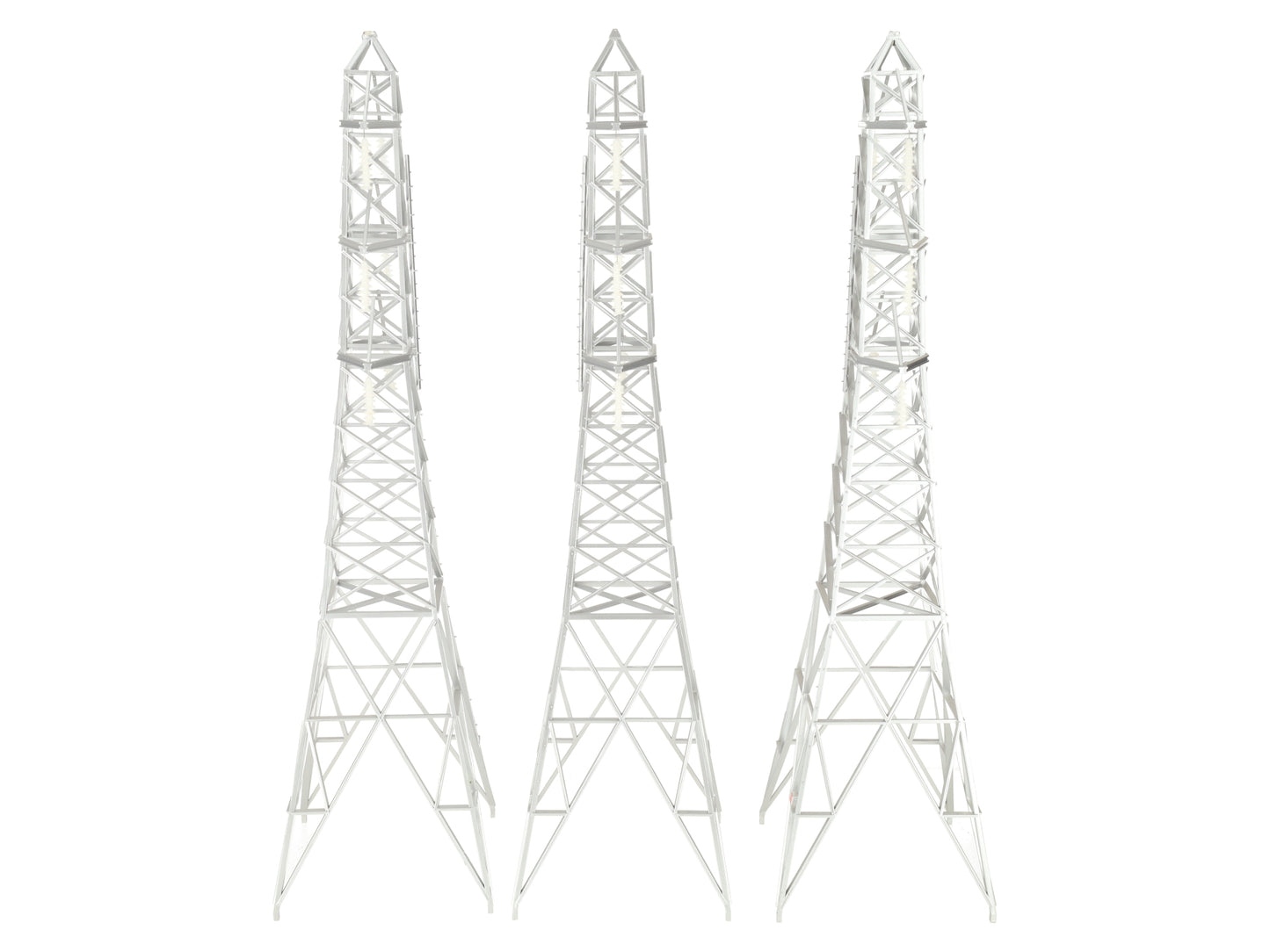 MTH 30-1056 O Hi-Tension Tower Set (Set of 3) VG/Box