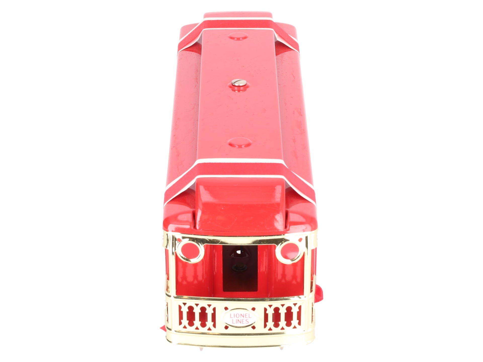 Lionel 6-13402 Standard Gauge Red Tinplate Observation Car #325 LN/Box
