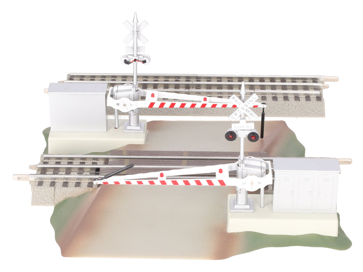 Lionel 6-12062 O Grade Crossing With Gates & Flashers EX/Box