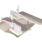 Lionel 6-12062 O Grade Crossing With Gates & Flashers EX/Box