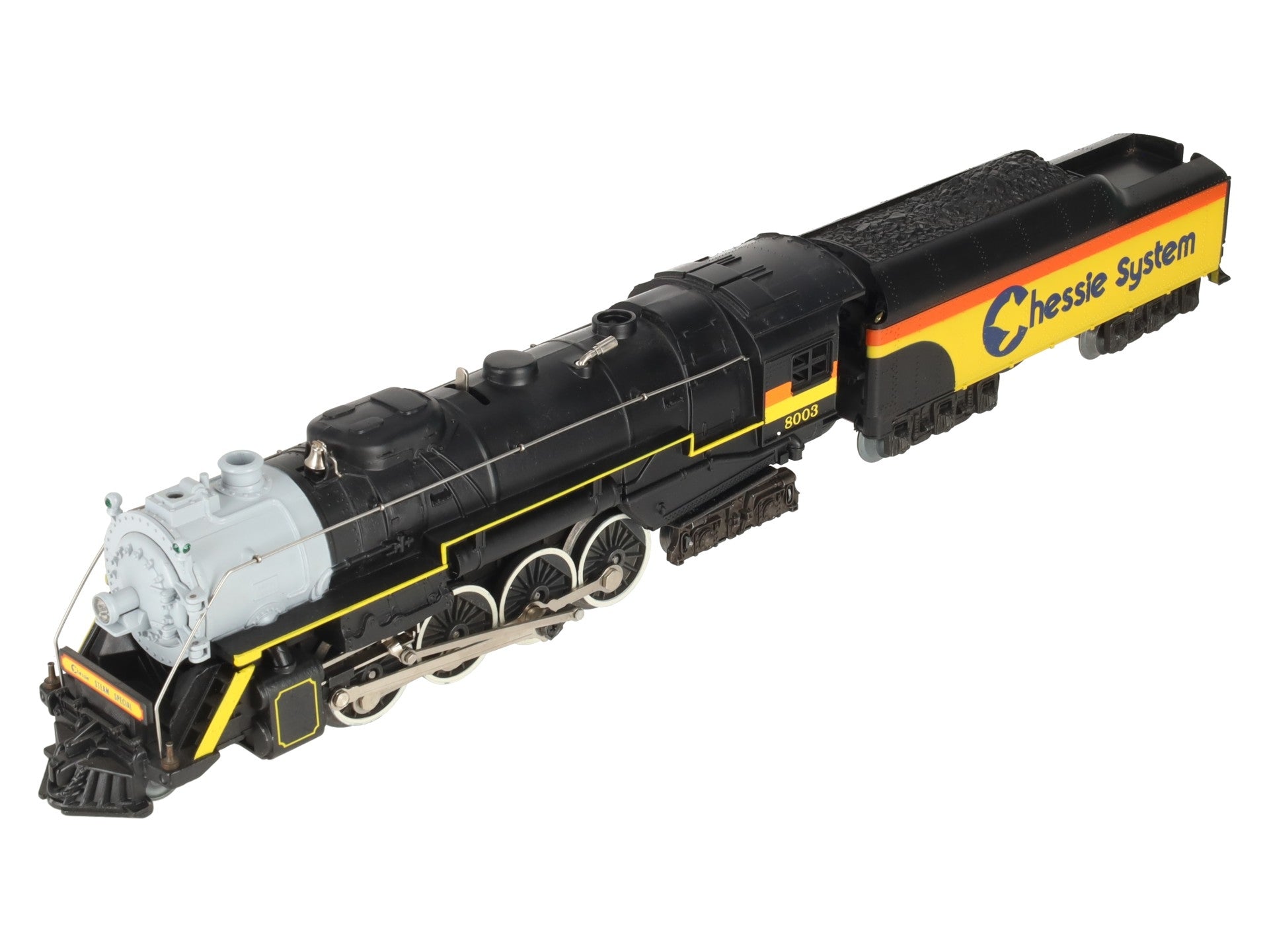 Lionel 6-8003 O Gauge Chessie 2-8-4 Berkshire Steam Locomotive & Tender #8003 EX/Box