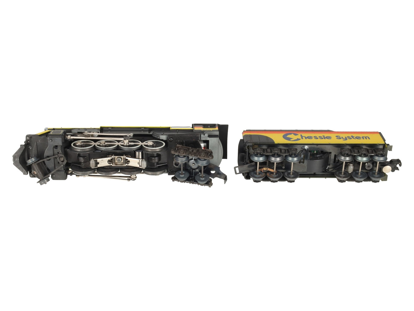 Lionel 6-8003 O Gauge Chessie 2-8-4 Berkshire Steam Locomotive & Tender #8003 EX/Box