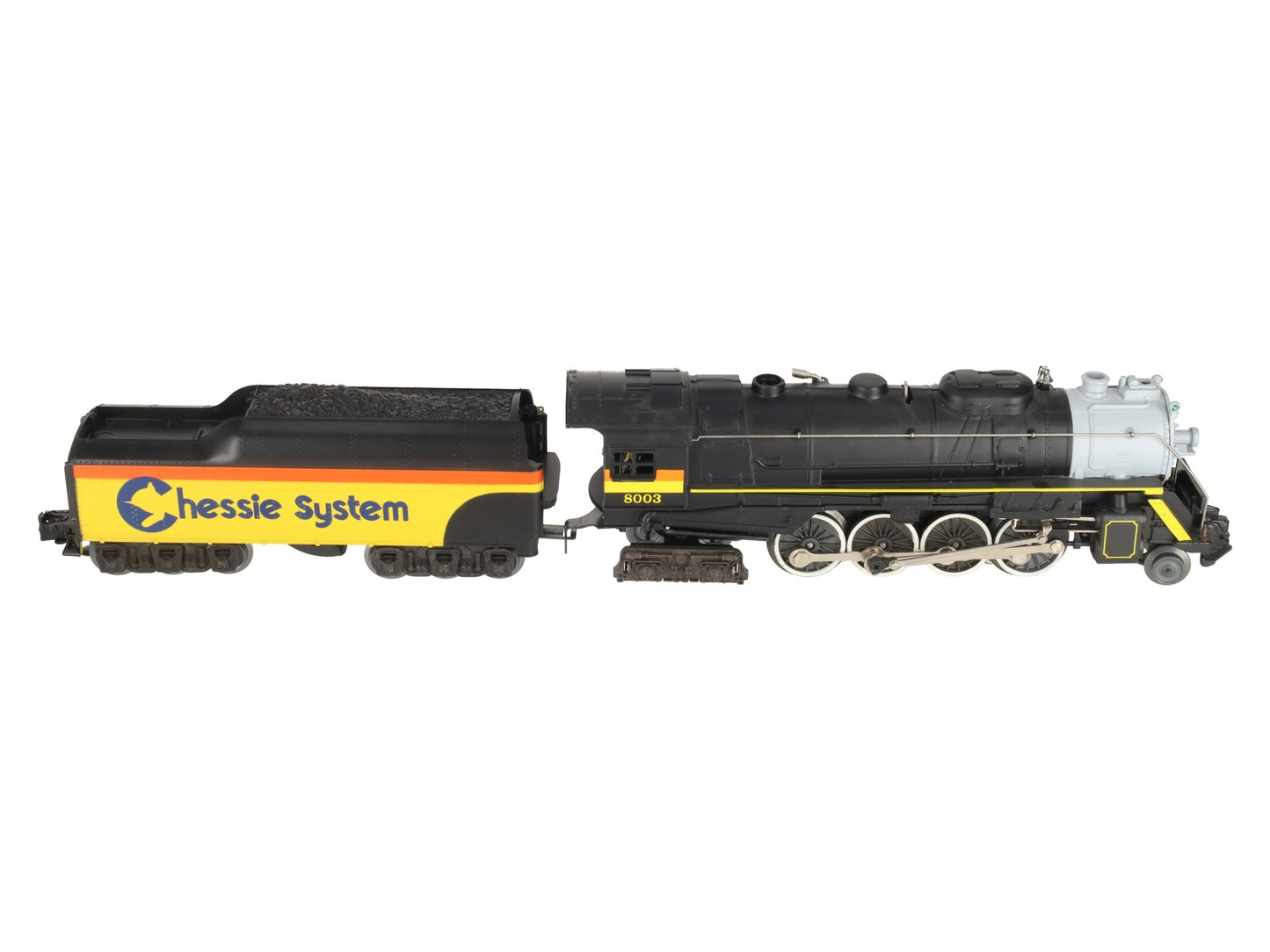 Lionel 6-8003 O Gauge Chessie 2-8-4 Berkshire Steam Locomotive & Tender #8003 EX/Box