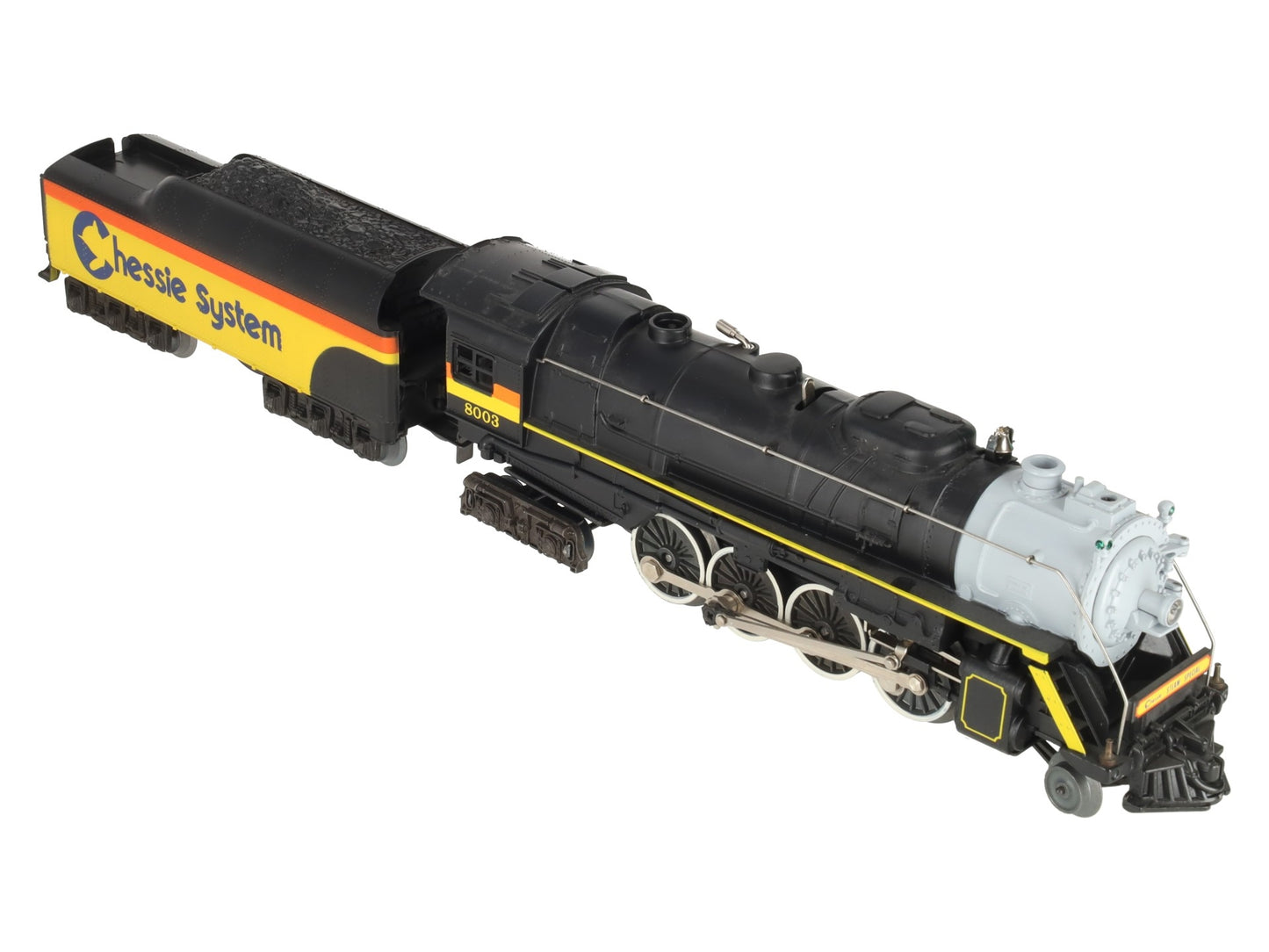 Lionel 6-8003 O Gauge Chessie 2-8-4 Berkshire Steam Locomotive & Tender #8003 EX/Box