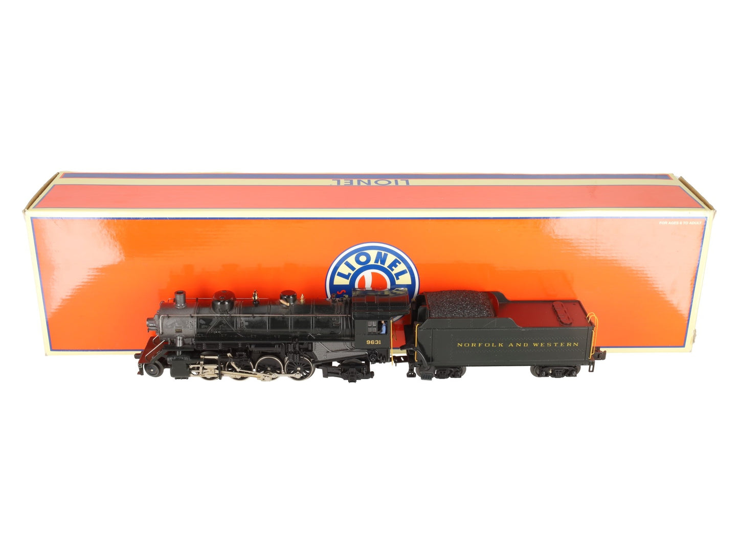 Lionel 6-11100 O Gauge Pennsylvania RR Mikado Locomotive & Tender #9631 w/TMCC EX/Box