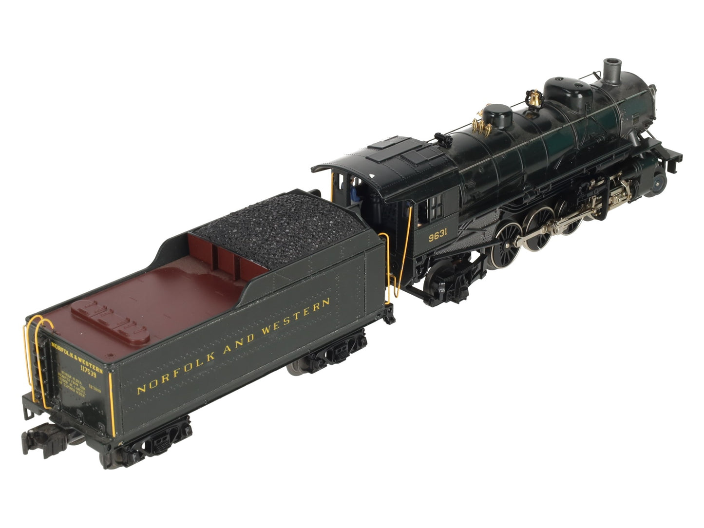 Lionel 6-11100 O Gauge Pennsylvania RR Mikado Locomotive & Tender #9631 w/TMCC EX/Box
