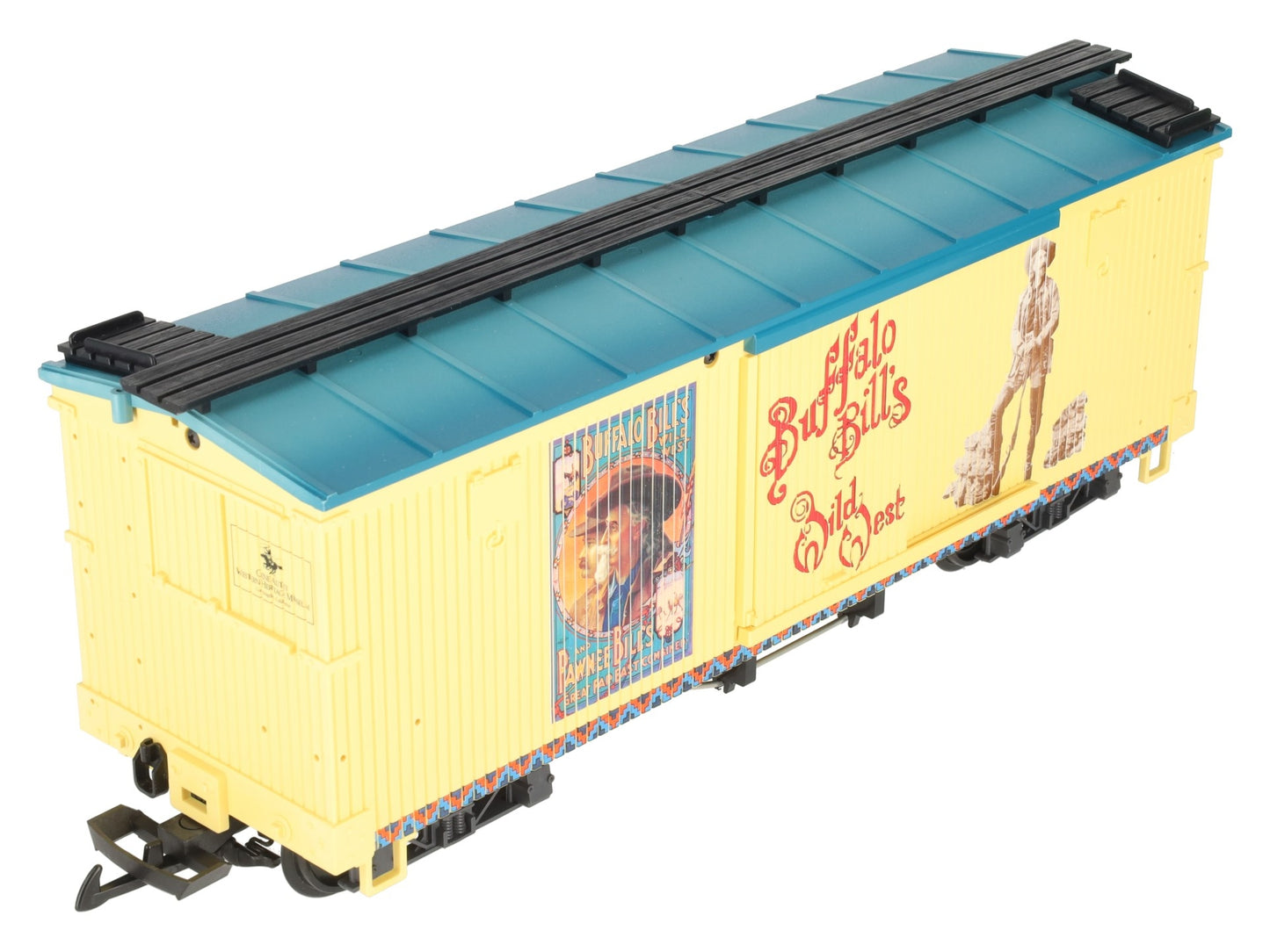 LGB 44670 G Scale Buffalo Bill's Boxcar LN/Box