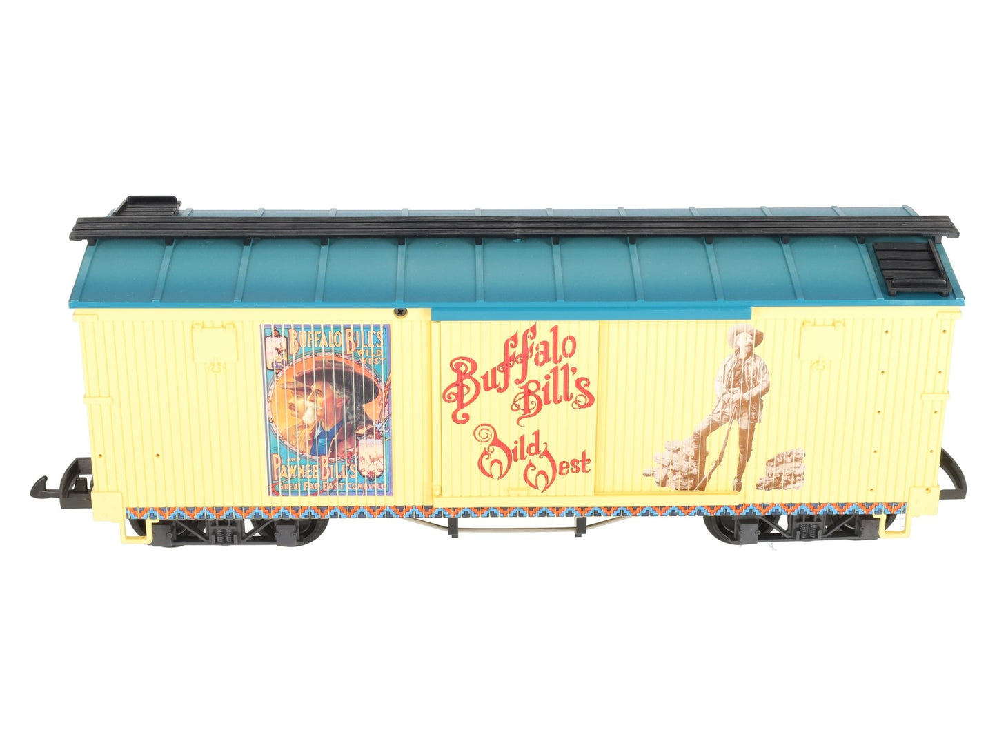 LGB 44670 G Scale Buffalo Bill's Boxcar LN/Box