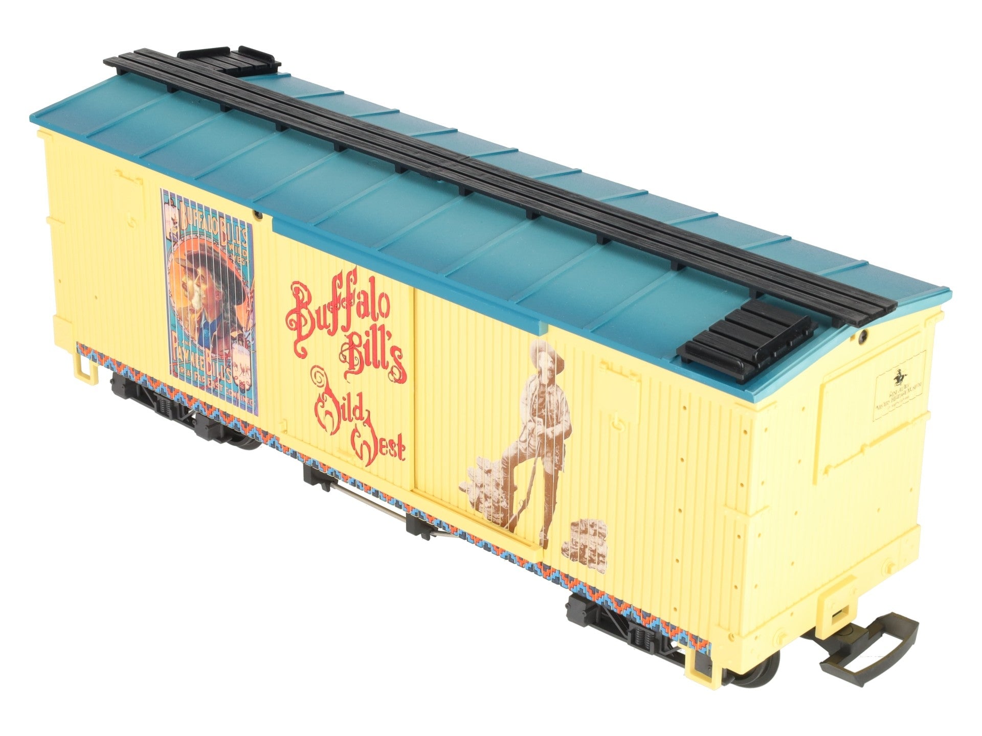 LGB 44670 G Scale Buffalo Bill's Boxcar LN/Box