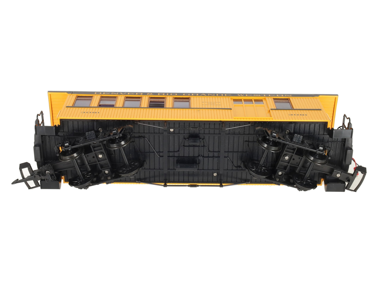 LGB 3081 G Scale Denver & Rio Grande Western Combine Passenger Car-Custom EX/Box