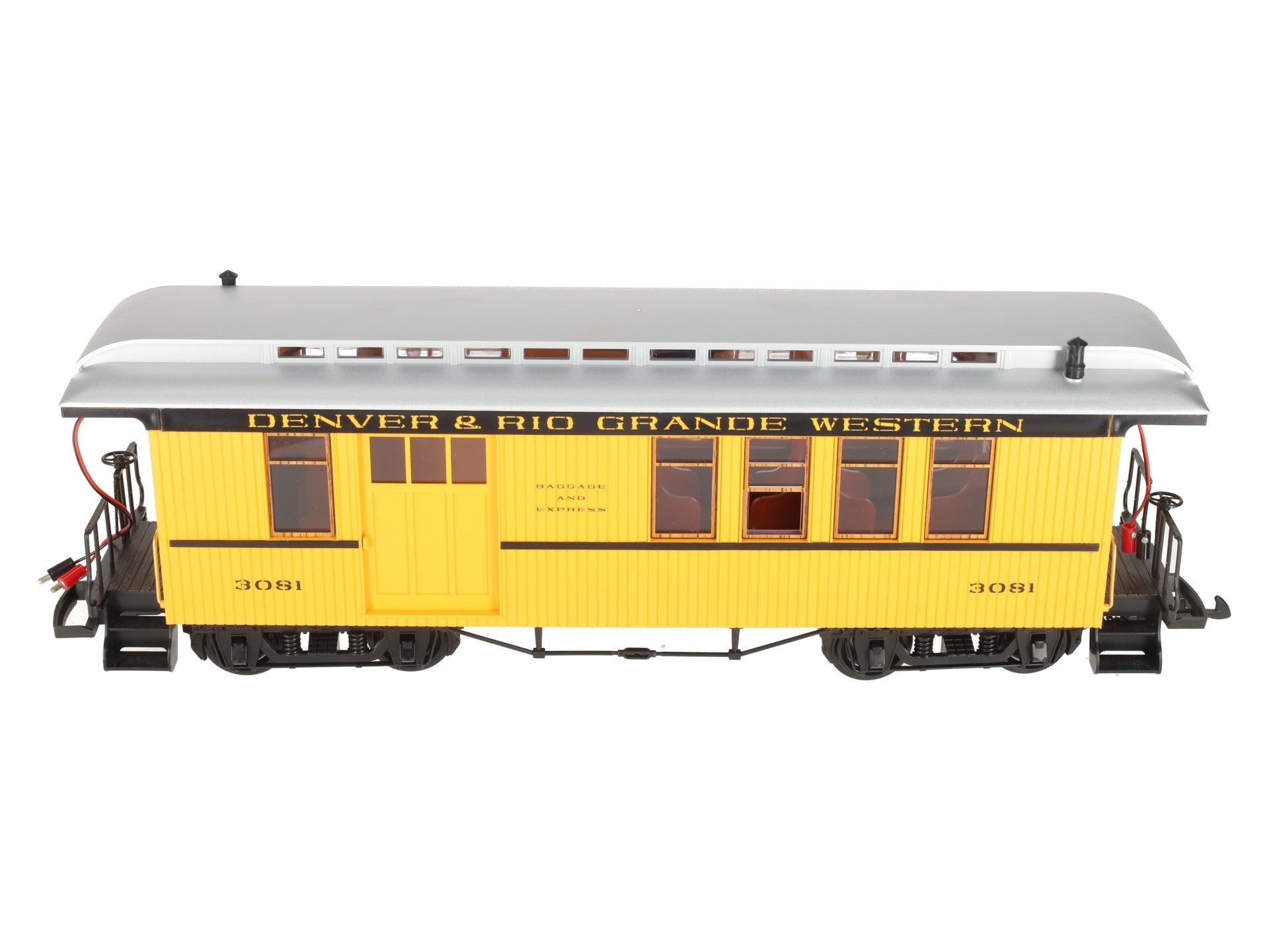 LGB 3081 G Scale Denver & Rio Grande Western Combine Passenger Car-Custom EX/Box