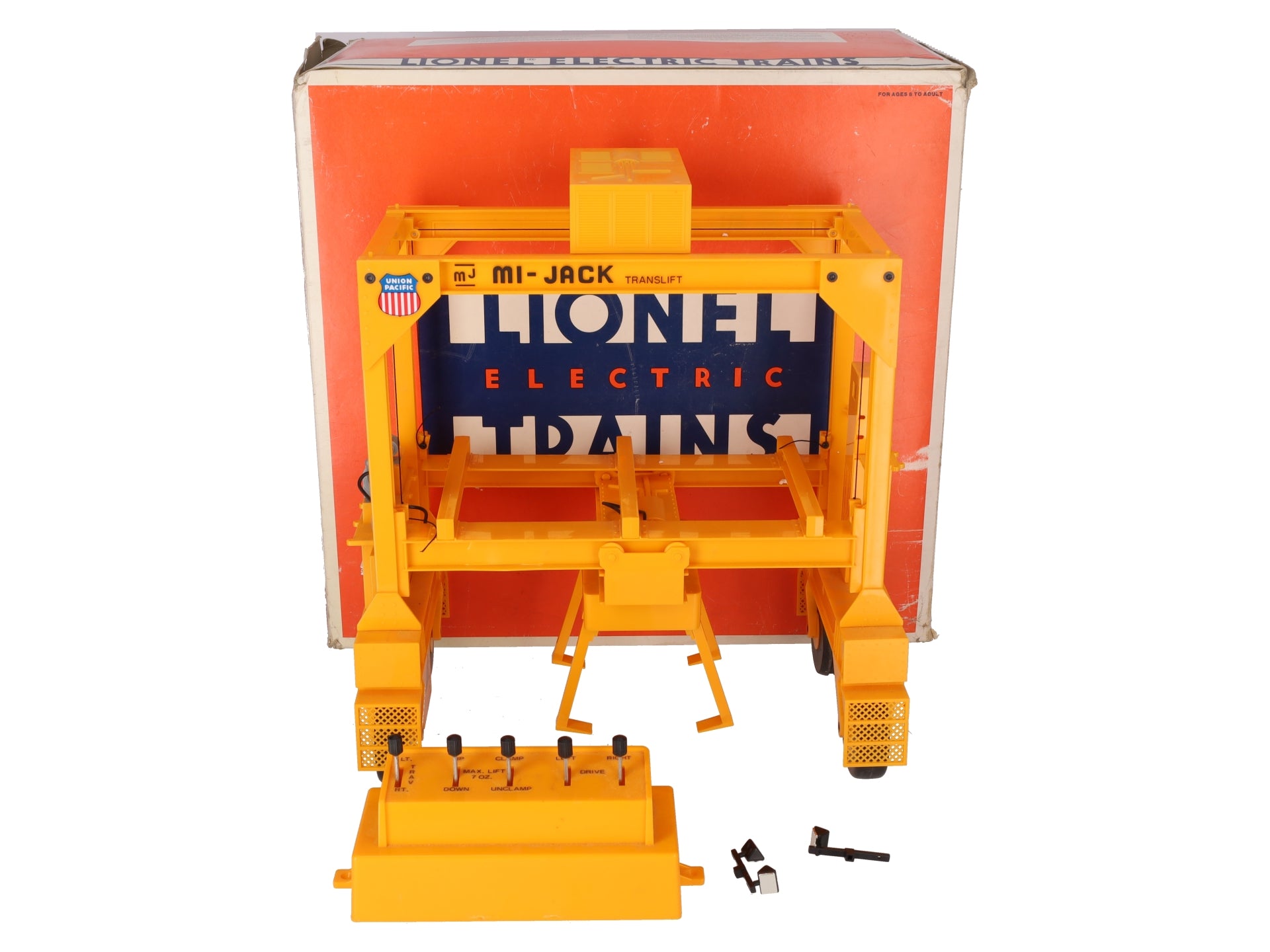 Lionel 6-12741 O Gauge Union Pacific Intermodal Crane VG/Box