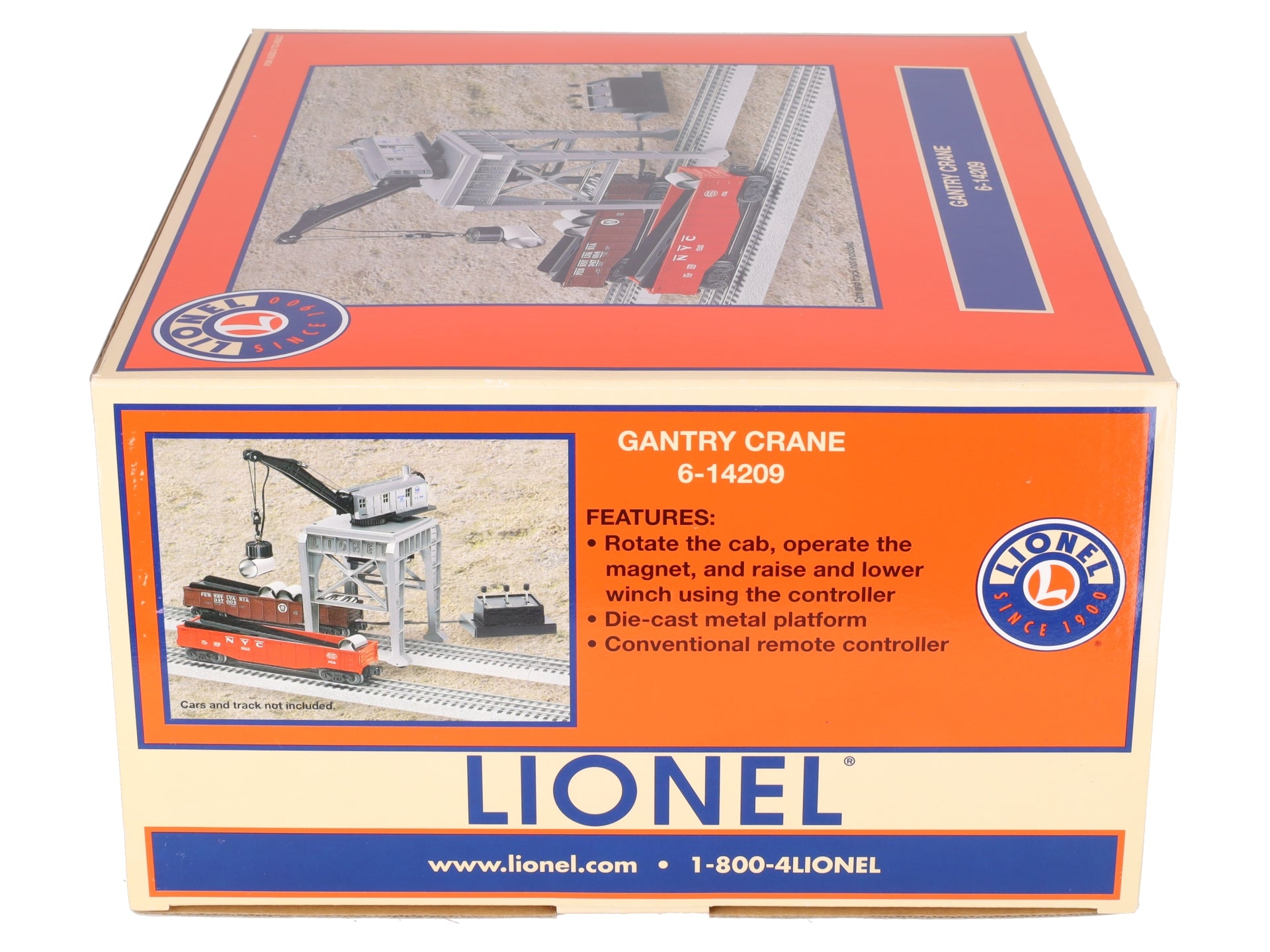 Lionel 6-14209 O Gauge US Steel Operating Gantry Crane LN/Box