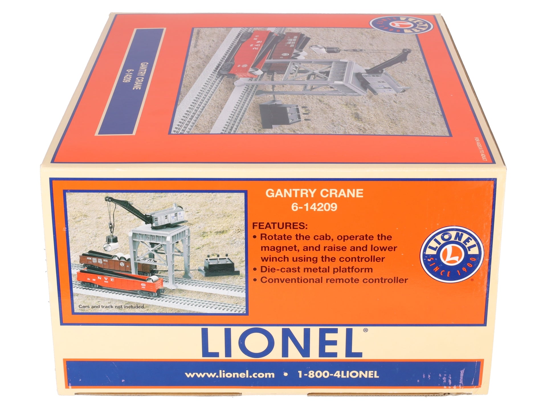 Lionel 6-14209 O Gauge US Steel Operating Gantry Crane LN/Box