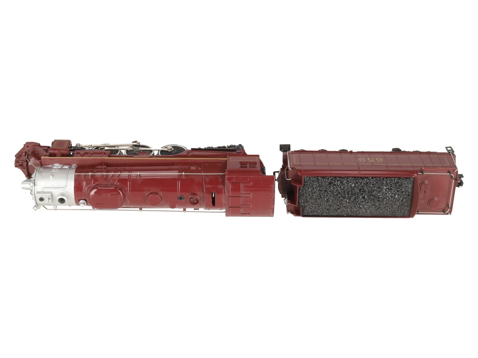 Lionel 6-8101 O Gauge Chicago & Alton 4-6-4 Steam Locomotive & Tender #659 EX/Box
