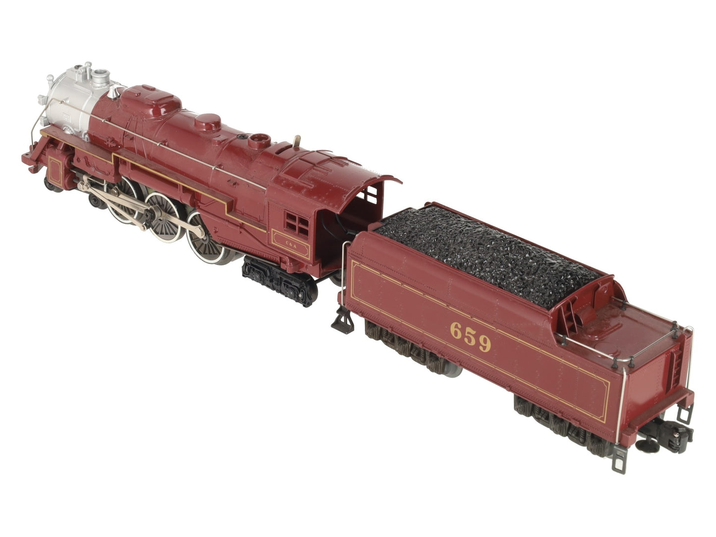 Lionel 6-8101 O Gauge Chicago & Alton 4-6-4 Steam Locomotive & Tender #659 EX/Box