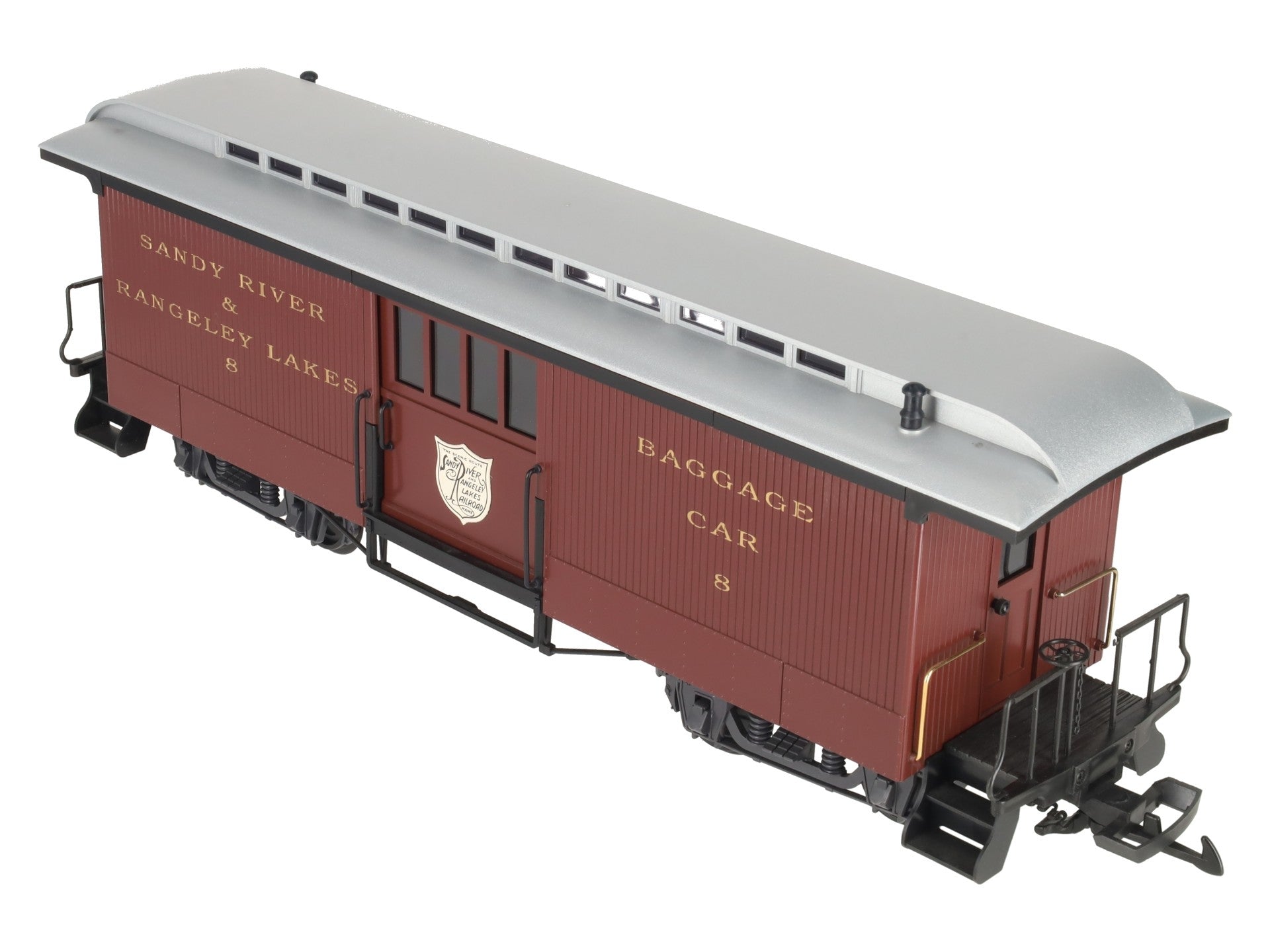 LGB 33840 G Scale Sandy River & Rangeley Lake Baggage Car #8 LN/Box