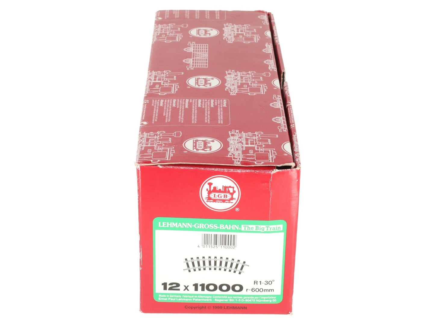 LGB 11000 G Scale R1 30 Degree Curved Track Sections (12) EX/Box