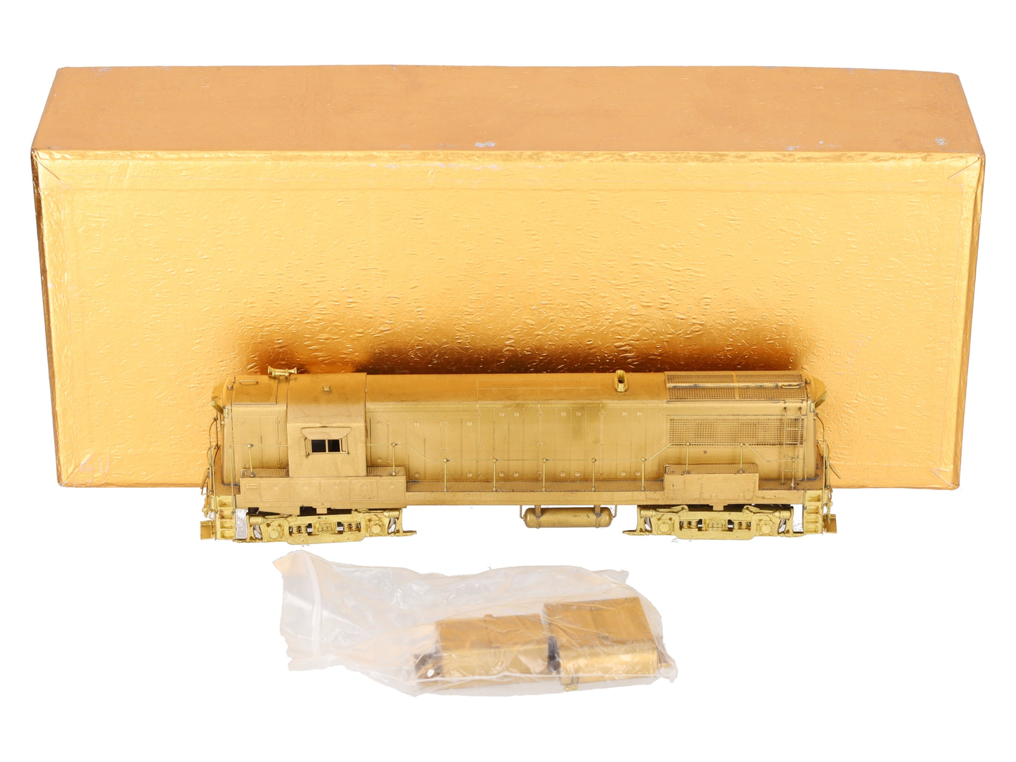 Oriental Limited HO BRASS GE U-25B 2500HP High Hood Diesel Locomotive -Unpainted EX/Box
