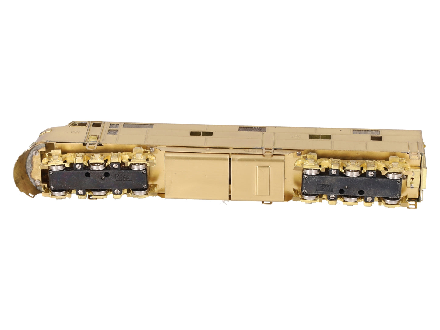Oriental Limited HO BRASS EMD E7A 2000HP Diesel Loco w/ Small # Boards-Unpainted EX