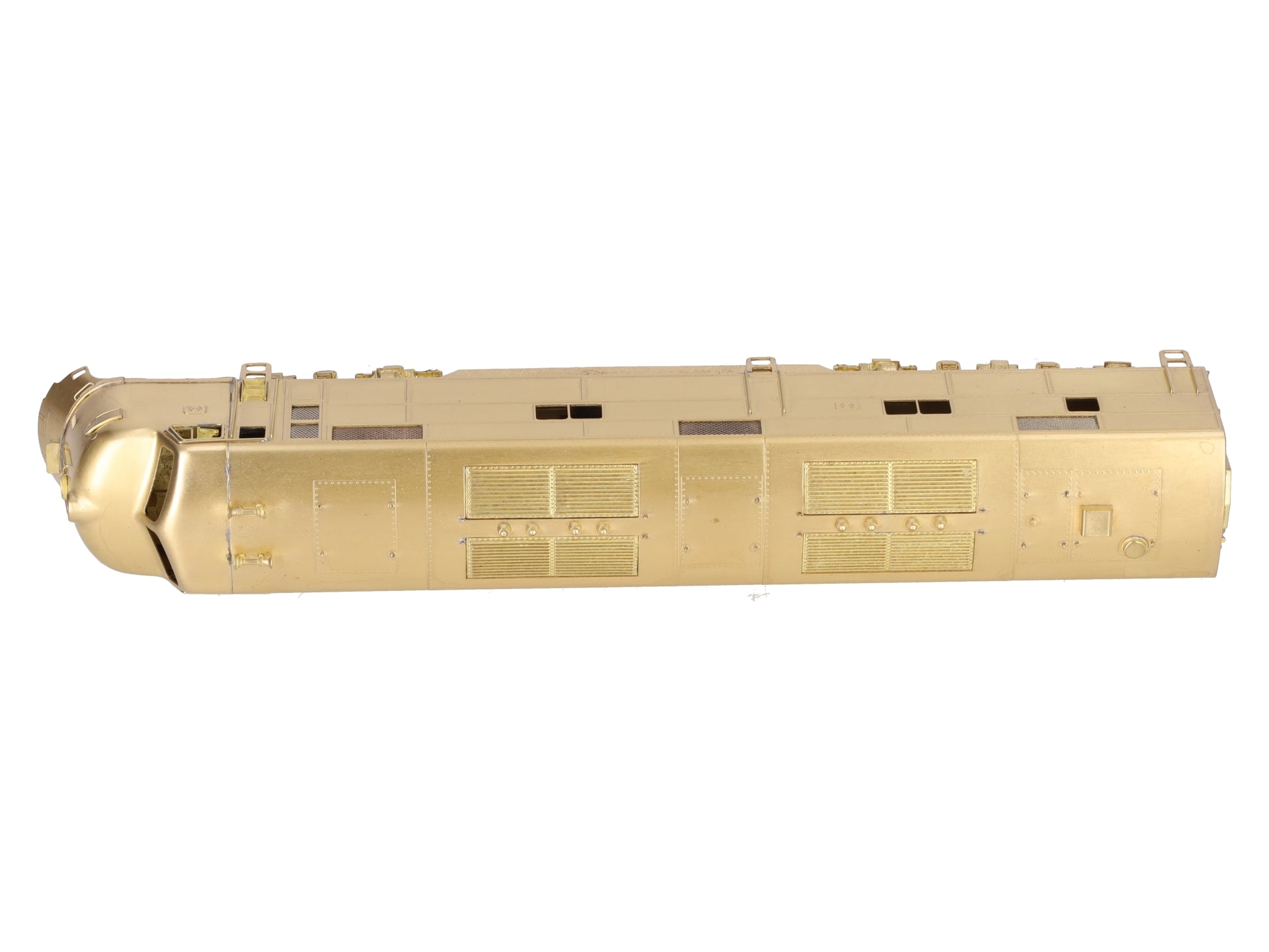 Oriental Limited HO BRASS EMD E7A 2000HP Diesel Loco w/ Small # Boards-Unpainted EX